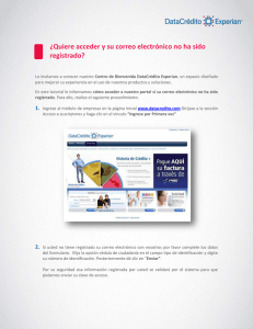 ¿Quiere acceder y su correo electrónico no ha sido