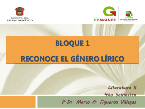 Origen y Desarrollo del Poema Lírico