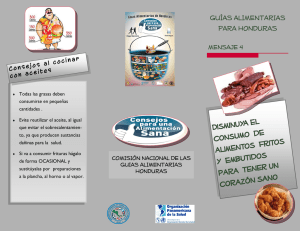 Disminuya el consumo de alimentos fritos y embutidos para tener un