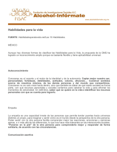 Habilidades para la vida
