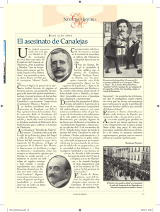 El asesinato de Canalejas