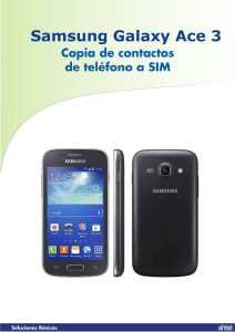 Copia de contactos TELEFONO-SIM