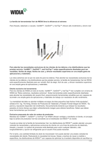 La familia de herramientas Vari de WIDIA lleva la eficiencia al extremo
