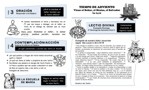 TERCER DOMINGO ADVIENTO CICLO C