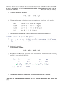 Titulación Ácido-Base: Cálculo de Molaridad de NaOH
