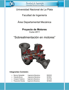 SOBREALIMENTACION EN MOTORES
