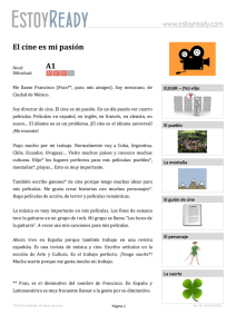El cine es mi pasión A1