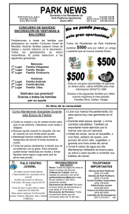 PARK NEWS - Park Parthenia