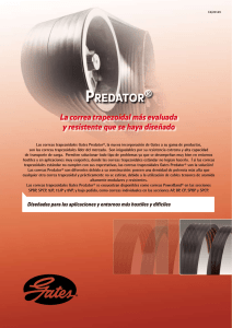 Correas Gates Predator
