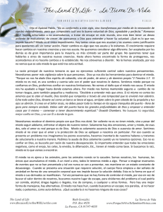TOMANDO LA INICIATIVA CONTRA EL MIEDO