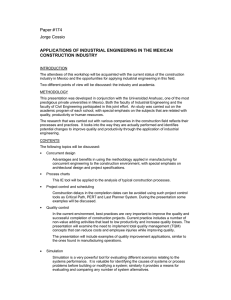 Paper #174 Jorge Cossio APPLICATIONS OF INDUSTRIAL