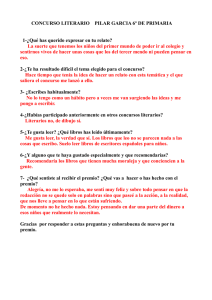 entrevista literario Pilar Garcia