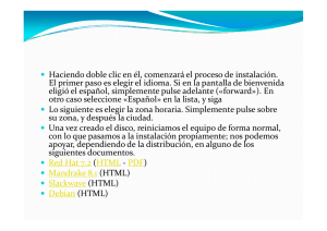 Haciendo doble clic en él, comenzará el proceso de instalación. El