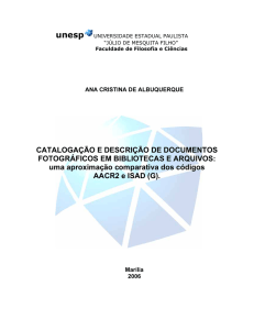 Instruções Prussianas - Faculdade de Filosofia e Ciências