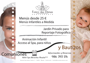 comuniones y bautizos web - Hotel