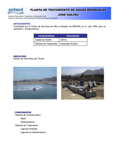 planta de tratamiento de aguas residuales jose galvez