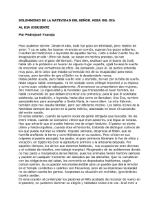 SOLEMNIDAD DE LA NATIVIDAD DEL SEÑOR. MISA DEL DIA AL