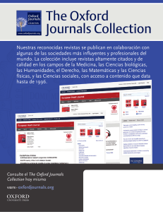 The Oxford Journals Collection