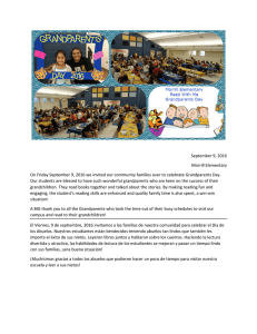 September 9, 2016 Morrill Elementary On Friday September 9, 2016