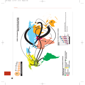 Mapa 6 Principales flujos comerciales de petróleo