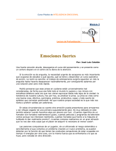 Emociones fuertes