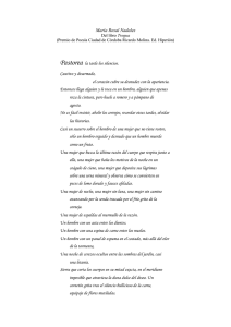 María Rosal Nadales Pastorea la tarde los silencios. Cautivo y