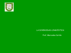 Las variedades de la lengua