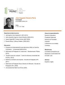 Jose Augusto Vizcarra Parra