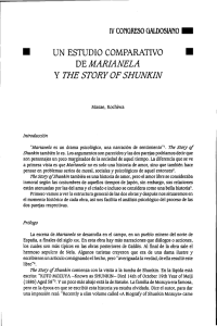 un estudio comparativo de marianela y the story of shunkin