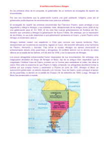 El conflicto entre Pizarro y Almagro