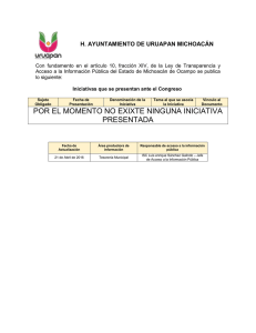 por el momento no exixte ninguna iniciativa