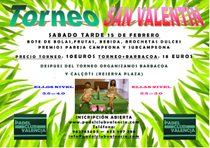 sabado tarde 15 de febrero