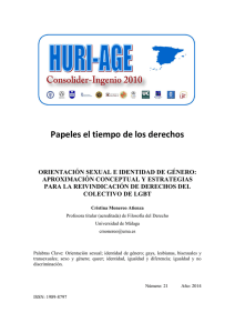 Orientación sexual e identidad de género