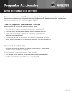Preguntas Adicionales - Lions Clubs International