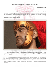 UNA VIRGEN VICTORIOSA: LA VIRGEN DEL ROSARIO Y LA