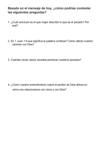 Basado en el mensaje de hoy, ¿cómo podrías contestar las