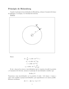 Principio de Heisenberg
