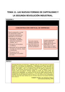 TEMA 11. LAS NUEVAS FORMAS DE CAPITALISMO Y LA