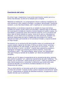 Conciencia del alma