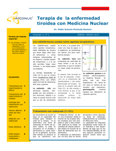Terapia de la enfermedad tiroidea con Medicina