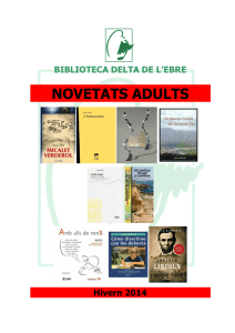 NOVETATS ADULTS