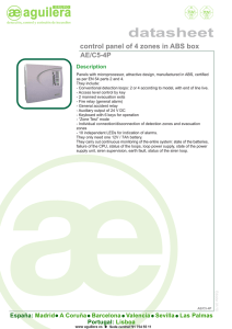 control panel of 4 zones in ABS box