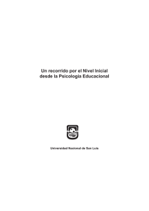 Psicología Educacional en el Nivel Inicial