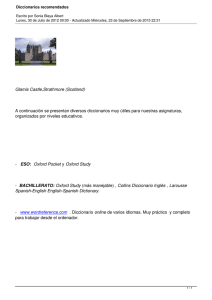 Diccionarios recomendados