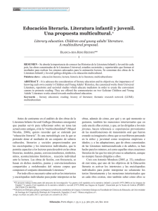 Educación literaria. Literatura infantil y juvenil. Una propuesta