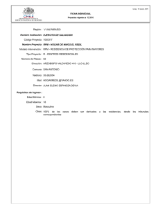 FICHA INDIVIDUAL RPM - HOGAR DE NINOS EL REDIL