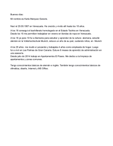 Buenos días: Mi nombre es Karla Marquez Garavis. Nací el 29.09