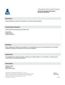 Información Técnica del Producto