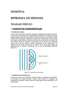sesión 6: biprisma de fresnel