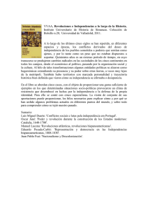 VVAA, Revoluciones e Independencias a lo largo de la Historia